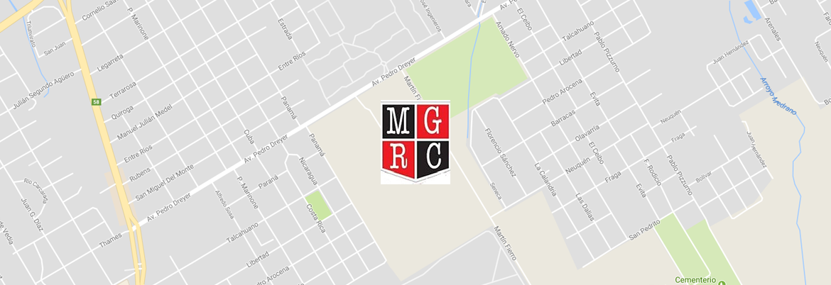 Mapa Montegrande Rugby Club